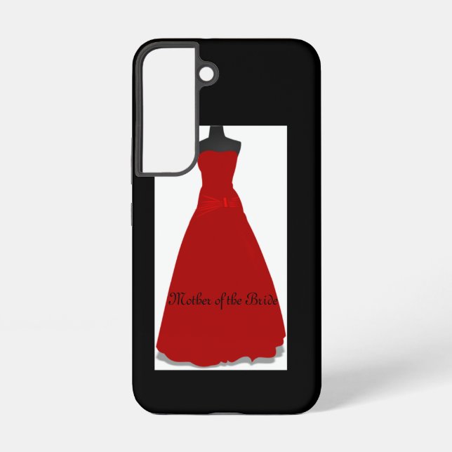 Elegant Wedding Dress Mother of the Bride Samsung Galaxy S22 Case (Back)