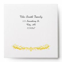 Elegant Wedding Envelope