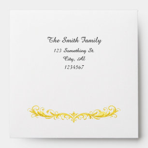 Elegant Wedding Envelope