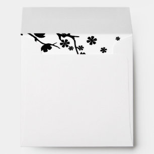 Elegant Wedding Envelope Bride made Butterflies