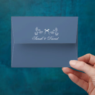 Elegant Wedding Envelope with Custom Names