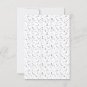 Elegant Wedding Essentials   Summer & Year-Round Invitation