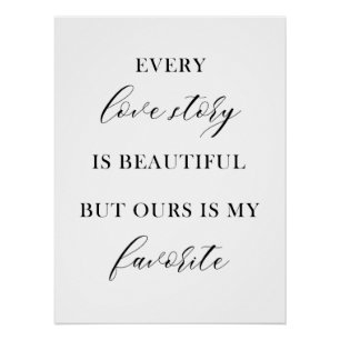 Elegant Wedding - Every love story is beautiful Poster