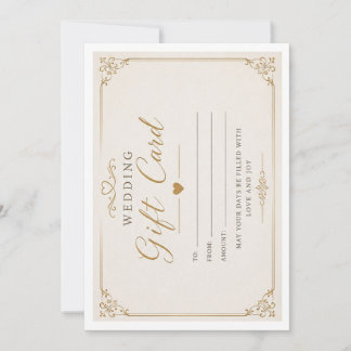 Elegant Wedding Gift Card Ideas