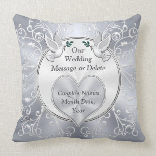 Elegant Wedding Gifts for Bride and Groom Cushion