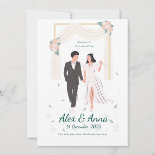 Elegant Wedding Invitation