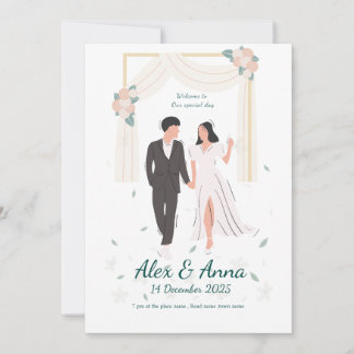 Elegant Wedding Invitation