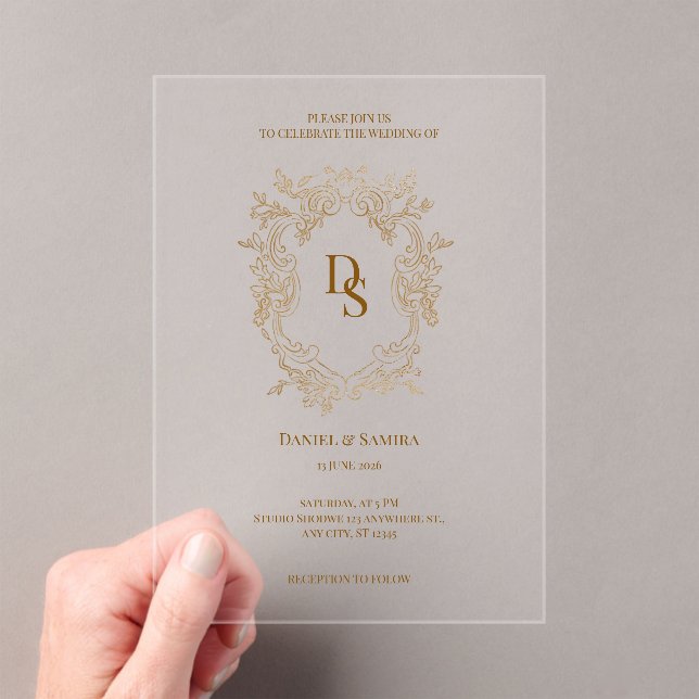 Elegant Wedding Invitation (Insitu (Handheld))