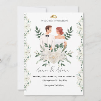 Elegant Wedding Invitation – A Modern Touch for Yo