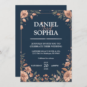 Elegant Wedding Invitation card
