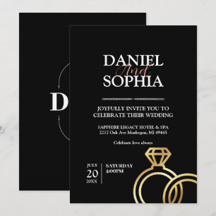 Elegant Wedding Invitation card