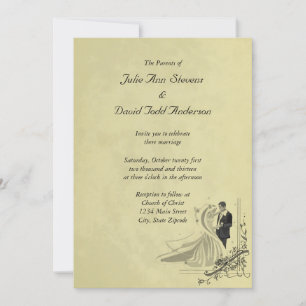 Elegant Wedding Invitation Card