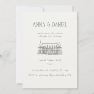Elegant Wedding Invitation Card