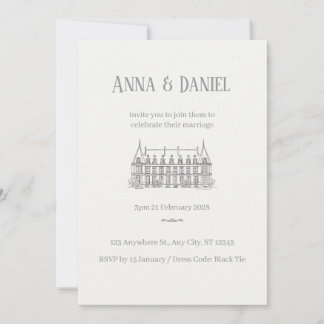 Elegant Wedding Invitation Card