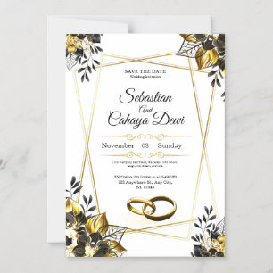 Elegant Wedding Invitation Card
