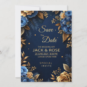 Elegant Wedding Invitation Card – Premium Printabl