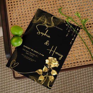 Elegant Wedding Invitation – Classic Wedded Style