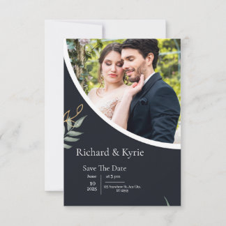 Elegant Wedding Invitation Design