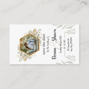 Elegant wedding invitation designed to celebrate l