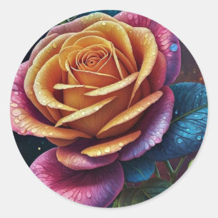 Elegant Wedding invitation Seal rose