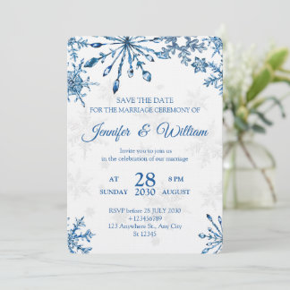 Elegant Wedding Invitation - Stylish weeding card
