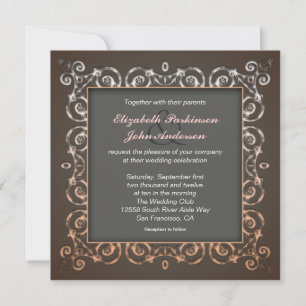elegant wedding invitations