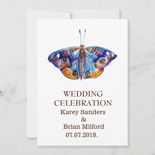 Elegant Wedding Invitations (Front)