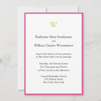 Elegant Wedding Invitations