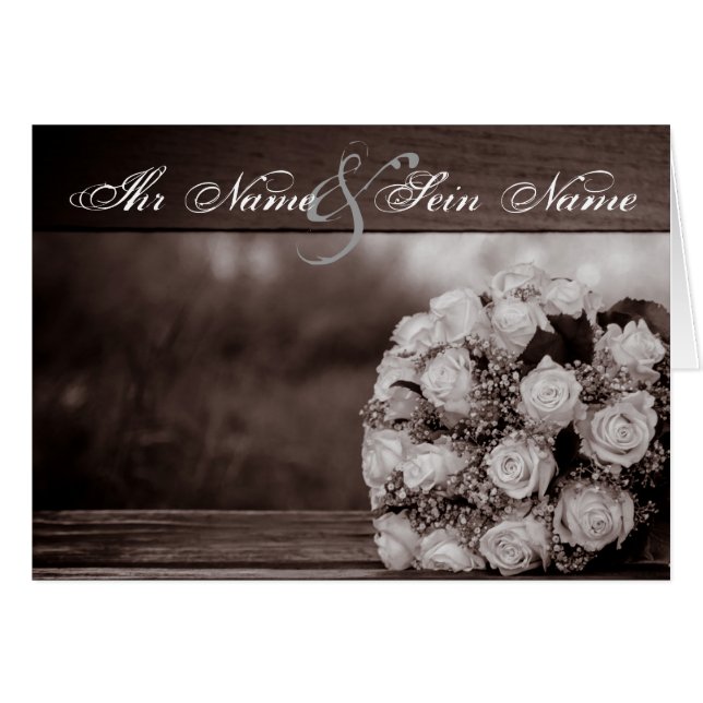 Elegant Wedding Invitations 12 (Front Horizontal)