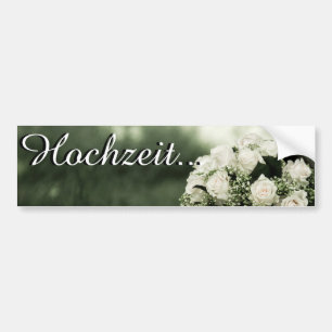 Elegant Wedding Invitations Bumper Sticker