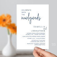 Elegant Wedding Party Post-Ceremony Celebration