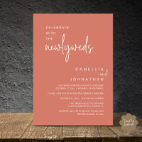 Elegant Wedding Party Post-Ceremony Celebration