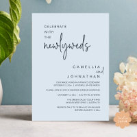 Elegant Wedding Party Post-Ceremony Celebration