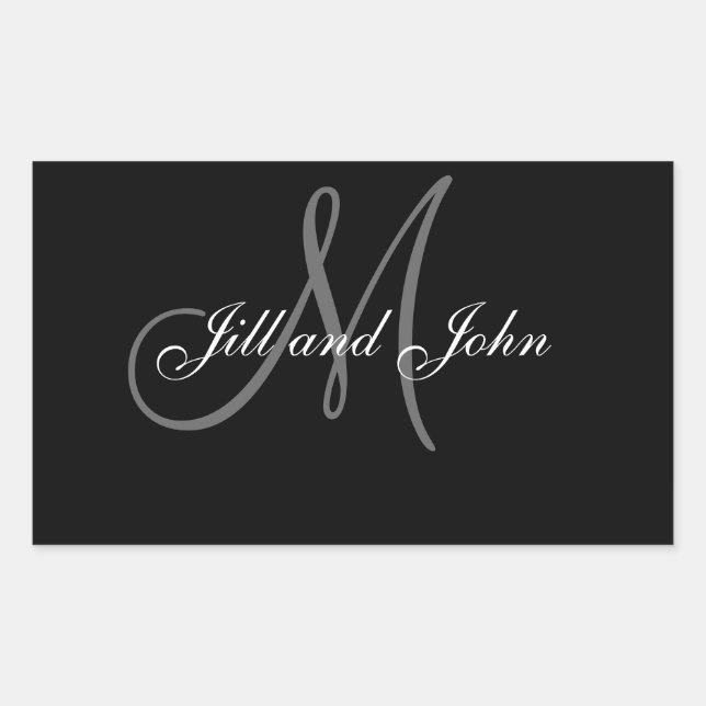 Elegant Wedding Personalised Wine Labels (Front)