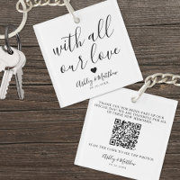 Elegant Wedding Photo Favour