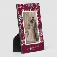 Elegant Wedding Photo Frameless Picture Easel