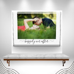 Elegant Wedding Photo Heartfelt Quote  Block<br><div class="desc">Celebrate your love story with our Custom Wedding Photo Romantic Quote wall art. Upload your favourite wedding photo and add a heartfelt love quote or meaningful Bible verse to create a timeless piece of personalised wall art. Perfect for weddings, anniversaries, or Valentine’s Day—beautifully captures your most cherished moments and adds...</div>