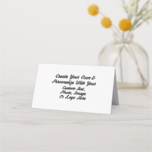 Elegant Wedding Place Cards - Customisable Names