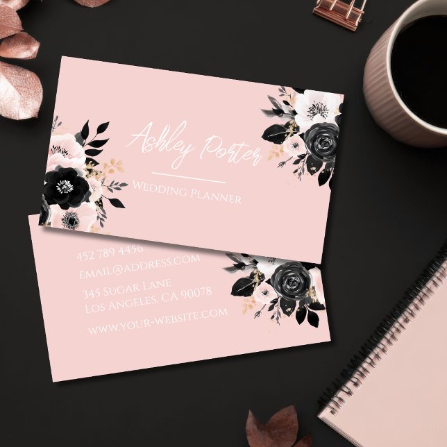 Elegant Wedding Planner Business Card (Creator Uploaded)