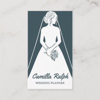Elegant Wedding Planner Business Card