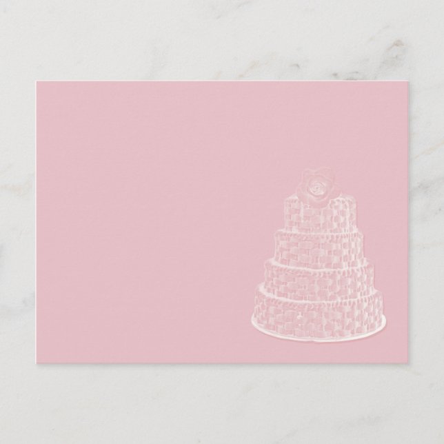 elegant wedding postcard (Front)