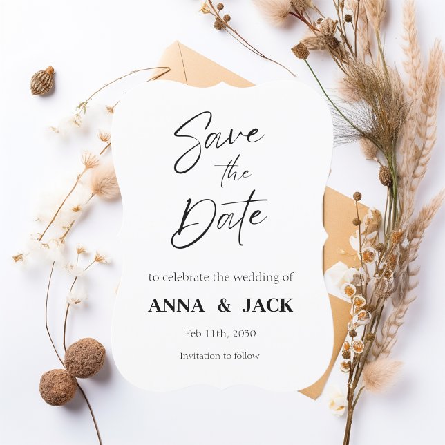 Elegant Wedding Save the Date Invitation (Creator Uploaded)