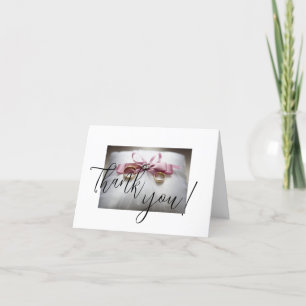 Elegant Wedding Thank You Cards - Personalised