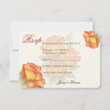 Elegant Wedding Watercolor Roses Pastel Petals