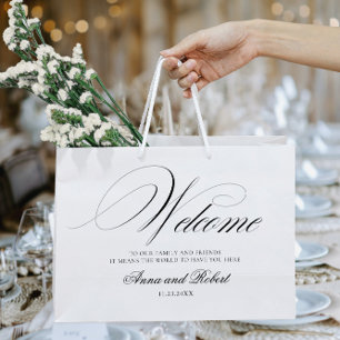 Elegant Welcome Wedding Bags