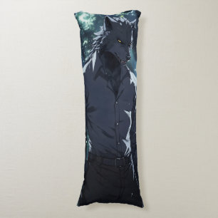 Elegant Werewolf Anime Body Cushion