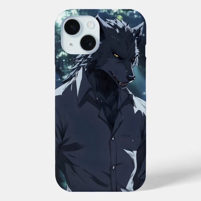 Elegant Werewolf Anime Case-Mate iPhone Case (Back)