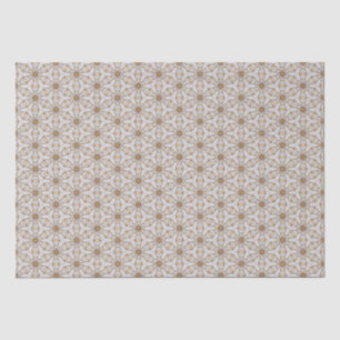 Elegant White and Gold Starlight Design Tissue Paper