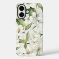 Elegant White Apple Blossom Tough