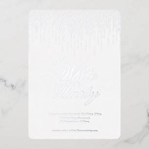 Elegant White Christmas Party